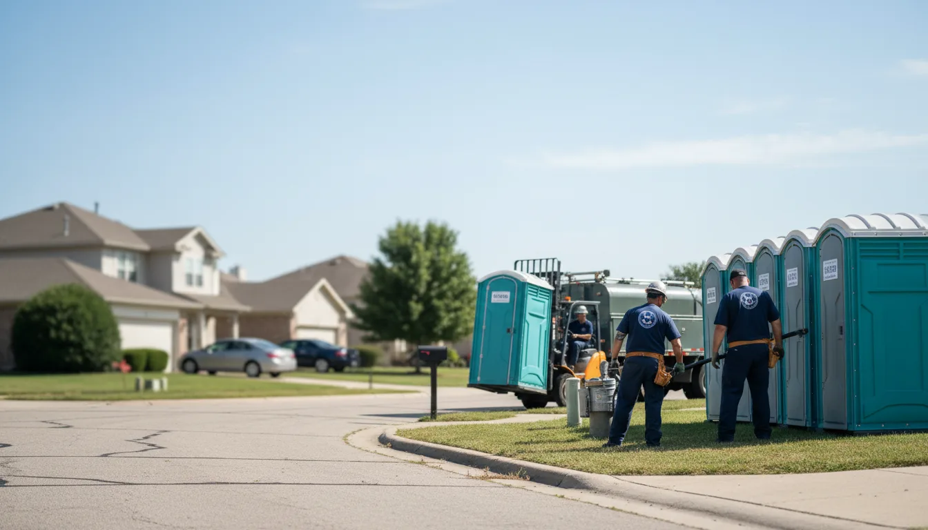 Porta Potty Rental in Spragueville, IA near me